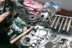 Reviseren 500CC motor